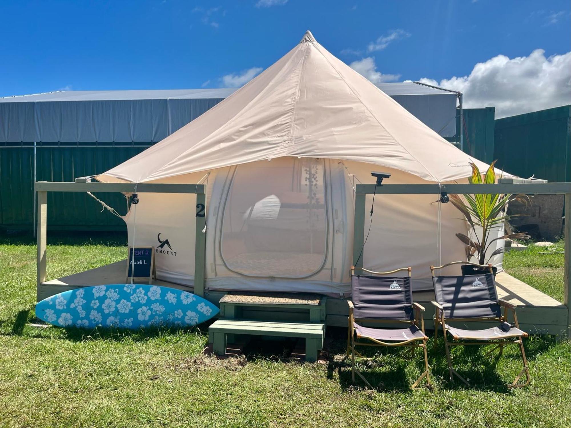North Shore Glamping Camping Laie, Oahu, Hawaii Zewnętrze zdjęcie