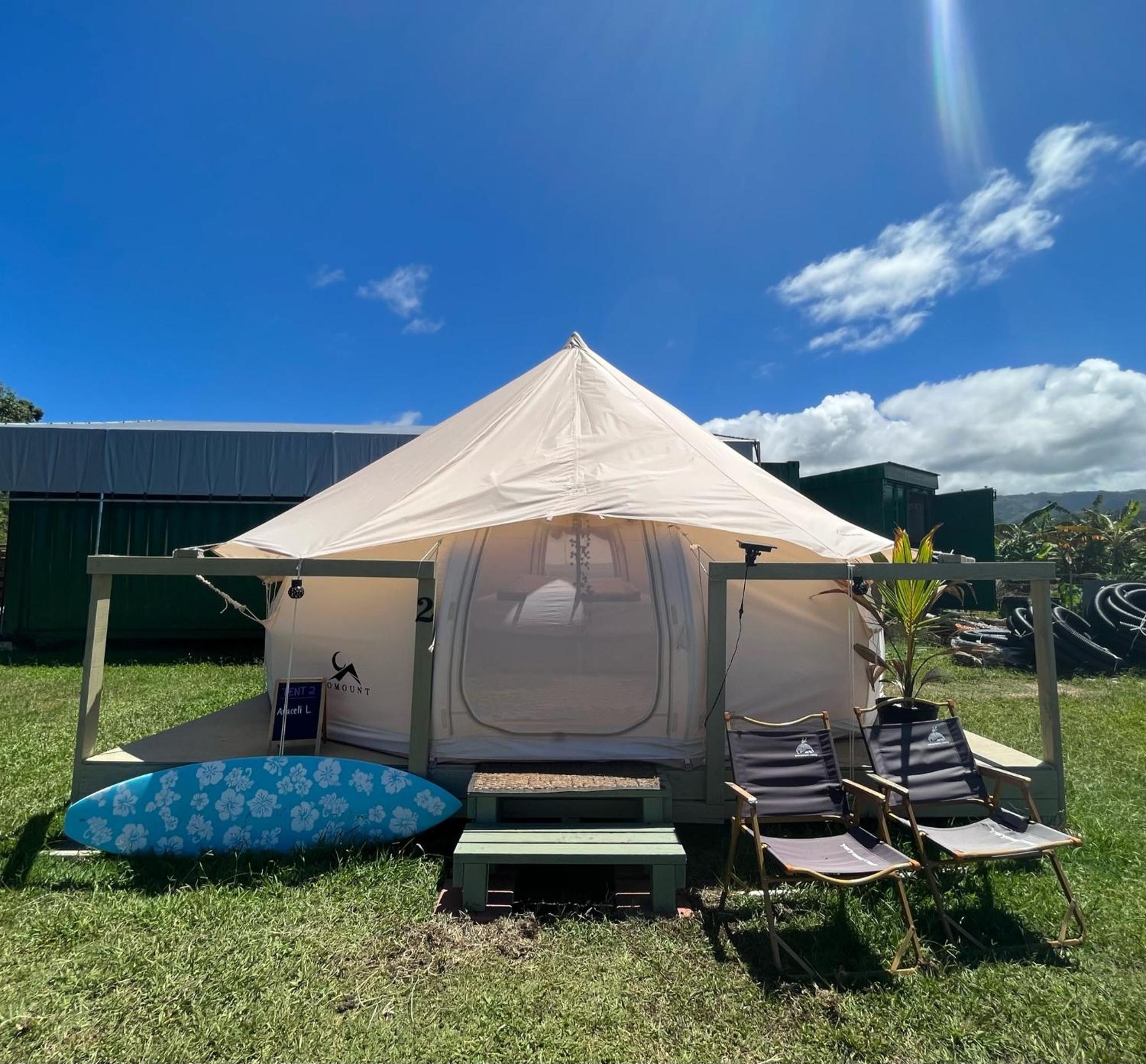 North Shore Glamping Camping Laie, Oahu, Hawaii Zewnętrze zdjęcie